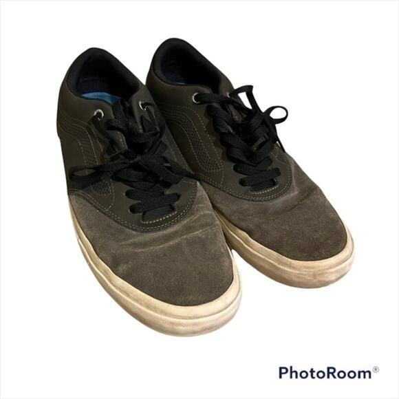 Gray and black mens vans shoes - Picture 1 of 8